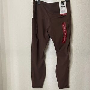 Elegant Brown Women's Leggings